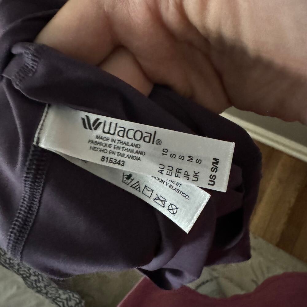 Wacoal Women's Understated Cotton Tank Top Mystical Size S/M casual comfort - Picture 5 of 6